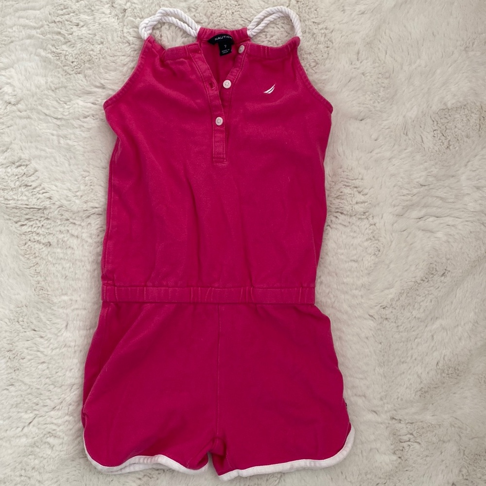 7t adorable Nautica romper